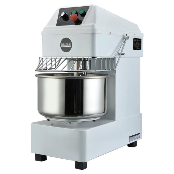 NNEMB Commercial 30L 1800W Spiral Dough Mixer Machine-2 Speed