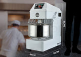 NNEMB Commercial 30L 1800W Spiral Dough Mixer Machine-2 Speed