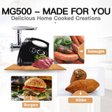 NNEMB 2800W Electric Meat Grinder Mincer Sausage Filler Kibbe Maker Stuffer Kitchen