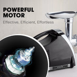 NNEMB 2800W Electric Meat Grinder Mincer Sausage Filler Kibbe Maker Stuffer Kitchen
