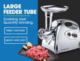NNEMB 2800W Electric Meat Grinder Mincer Sausage Filler Kibbe Maker