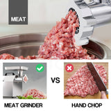 NNEMB Meat Grinder Mincer Food Commercial Electric Machine Chopper Shredder