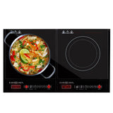 NNEMB Electric Induction Cooktop Portable Kitchen Ceramic Cooker Cooktop 15AMP