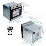 NNEMB 60cm 8 Functions Built-In Electric Wall Oven-OE708A