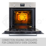 NNEMB 60cm 8 Functions Built-In Electric Wall Oven-OE708A