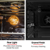 NNEMB 60cm 80L 8 Functions Built In Electric Wall Oven