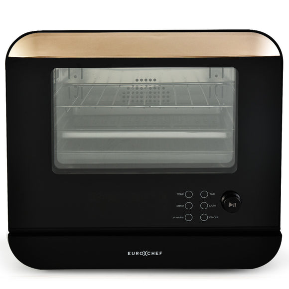NNEMB 18L 9-in-1 Combi Steam Oven and Air Fryer-Black
