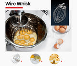 NNEMB Silver 10L Commercial Grade Planetary Mixer
