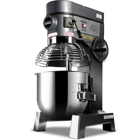 NNEMB Silver 30L Commercial Grade Planetary Mixer