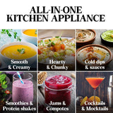NNEMB Soup Maker and Blender-Self-Cleaning-Stainless Steel
