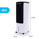 NNEMB 12L Evaporative Air Cooler Portable Home Fan-Purifier-Humidifier-Ioniser-Remote Control