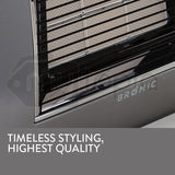 NNEMB Supaheat II LPG Indoor Gas Heater Room Floor Portable Flueless Radiant