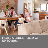 NNEMB Supaheat II LPG Indoor Gas Heater Room Floor Portable Flueless Radiant