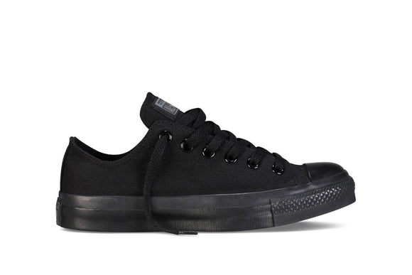 NNEKG Converse Chuck Taylor All Star Ox Lo (Black Mono Size US Mens 7.5 US Womens 9.5)