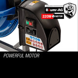NNEMB 70L Portable Electric Concrete Cement Mixer