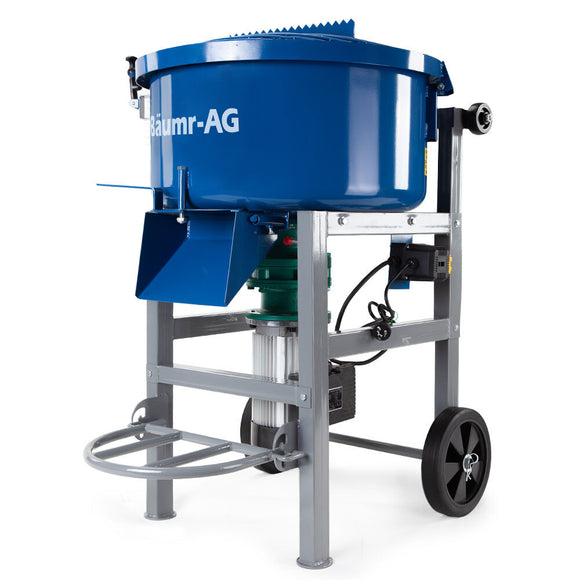 NNEMB 100L Mixer Mortar Electric Cement 1500W Screed Pan Heavy Duty