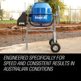 NNEMB 135L Portable Electric Concrete Cement Mixer