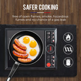NNEMB Electric Induction Cooktop Portable Kitchen Cooker Ceramic Cook Top
