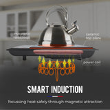 NNEMB Electric Induction Cooktop Portable Kitchen Cooker Ceramic Cook Top