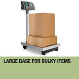 NNEMB 150kg/20g Platform Weighing Scales Electronic Digital Accurate Heavy-Duty Commercial Floor Scale