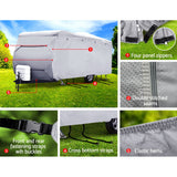 NNEDSZ 20-22ft Cover Campervan 4 Layer UV Water Resistant