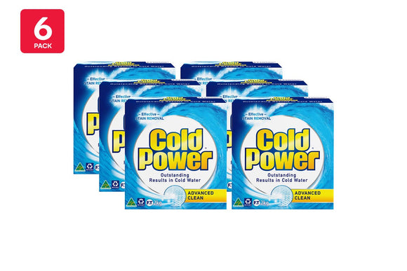 NNEKG Cold Power Advanced Clean Laundry Powder 2kg Pack of 6