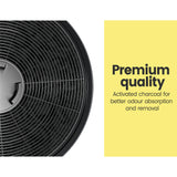 NNEDSZ    Carbon Charcoal Filter 2 PCS Replacement