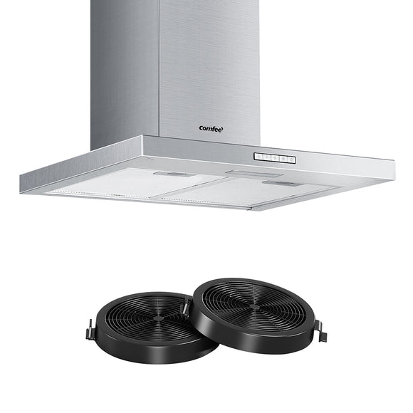 NNEDSZ   600mm Stainless Steel Kitchen Canopy With 2 PCS Filter Replacement