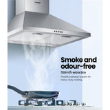 NNEDSZ   600mm  Stainless Steel Home Kitchen Canopy Vent 60cm