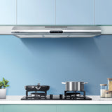 NNEDSZ Rangehood 900mm Range Hood Stainless Steel Built In Kitchen Canopy 90cm
