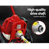NNEDSZ 3-in-1 62cc Petrol Wheel Brush Cutter Whipper Saw Trimmer 2 Stroke