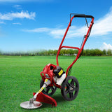 NNEDSZ 3-in-1 62cc Petrol Wheel Brush Cutter Whipper Saw Trimmer 2 Stroke