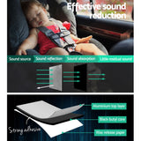 NNEDSZ 20sq/ft Car Sound Deadener Butyl Heat Proof Insulation Noise Deadening