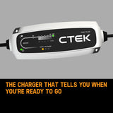 NNEMB CT5 TIME TO GO Smart Battery Charger Maintainer Car 4WD Motorcycle 12V 5A