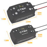 NNEMB 140A Off Road DC/DC Charger System Combo with D250SA + Smartpass 120S + Battery Monitor