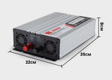 NNEMB Dual Input D250SE Charger + 2000W/4000W 12v/240v Pure Sine Wave Power Inverter Bundle
