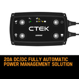 NNEMB D250SE Dual Input DC-DC 20A Smart Battery Charger for 12V Lead Acid or Lithium