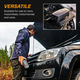 NNEMB CS FREE Portable Battery Charger and Maintainer-with Adaptive Boost-for Lead-acid and Lithium