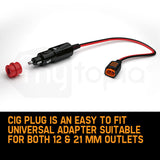 NNEMB Battery Charger Comfort Connect CIG Plug 56-263 Cigarette Socket ACCesory