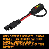 NNEMB Comfort Indicator Pigtail Battery Charger Pig Tail ACCessory Cable 56-564