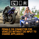NNEMB Battery Charger Comfort Connect Cig Socket Cigarette Cable ACCessory