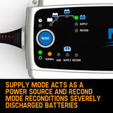 NNEMB M100 7 Amp Smart Marine Battery Charger 7A 12V Car Boat AGM Deep Cycle