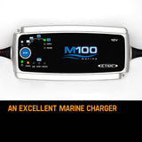 NNEMB M100 7 Amp Smart Marine Battery Charger 7A 12V Car Boat AGM Deep Cycle