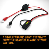 NNEMB Comfort Indicator Eyelet M6 56-629 Battery Charger 50cm Cable ACCessory