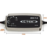 NNEMB MXS 7.0 12V Smart Battery Charger 7Amp Car Boat 4WD Caravan Gel AGM