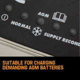 NNEMB MXS 7.0 12V Smart Battery Charger 7Amp Car Boat 4WD Caravan Gel AGM