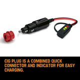 NNEMB Comfort Indicator Cig Plug Battery Charger Power 56-870 Connector Cable
