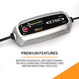 NNEMB MXS 5.0 12V 5 Amp Smart Battery Charger and Cooler Bag Combo