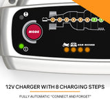 NNEMB MXS 5.0 12V 5 Amp Smart Battery Charger and Cooler Bag Combo