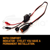 NNEMB MXS 3.8 12V Smart Battery Charger Bundle Kit-Comfort Indicator Eyelet